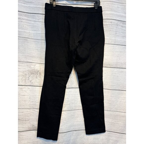 Amanda & Chelsea Black Zippered Pocket Pants Size 12 - Picture 4 of 4
